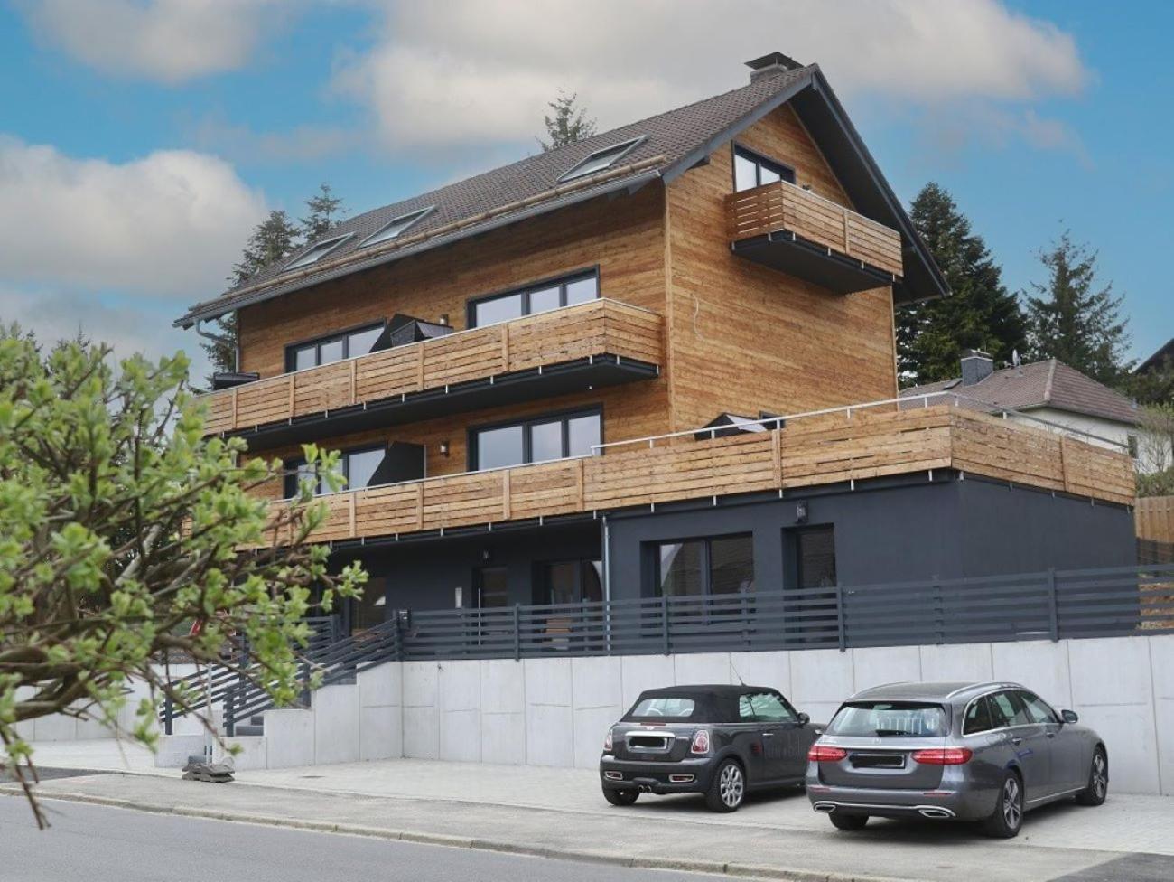 Bergbutzen Mit Balkon Lägenhet Braunlage Exteriör bild