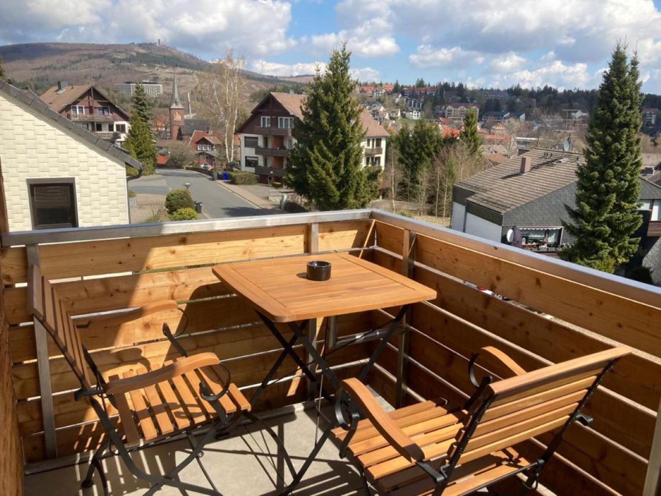 Bergbutzen Mit Balkon Lägenhet Braunlage Exteriör bild